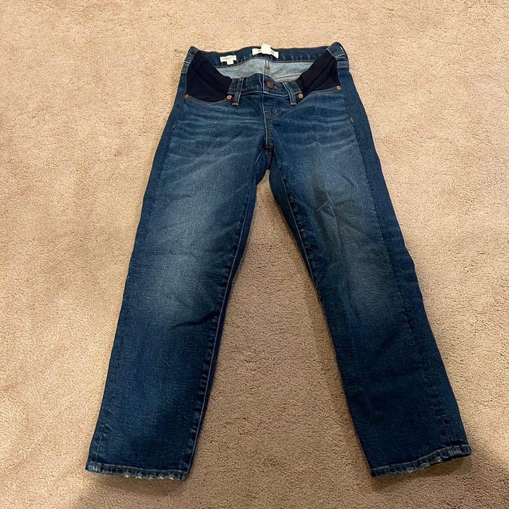 Madewell maternity jeans